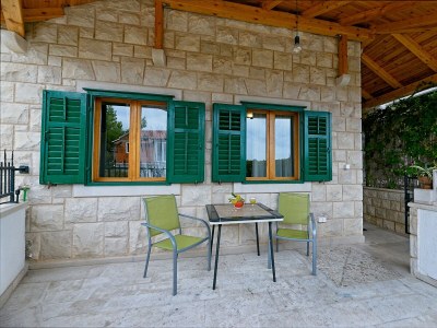 Apartment One bedroom apartment with terrace and sea view Postira, Brač A-2913-b - Outdoor photo 26