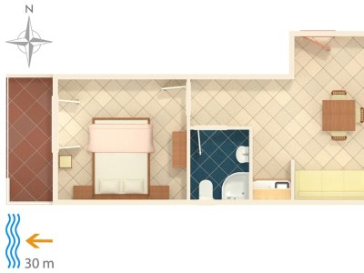 Apartment One bedroom apartment near beach Zaostrog, Makarska A-2816-a - Outdoor photo 23