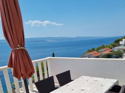 Apartment One bedroom apartment with terrace and sea view Pisak, Omiš A-2827-a - Outdoor photo 17