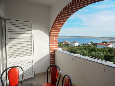 Apartment One bedroom apartment with terrace and sea view Caska, Pag A-3085-b - Outdoor photo 24