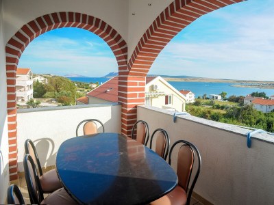 Apartment Four-bedroom apartment with terrace and sea view Caska, Pag A-3085-d - Outdoor photo 28