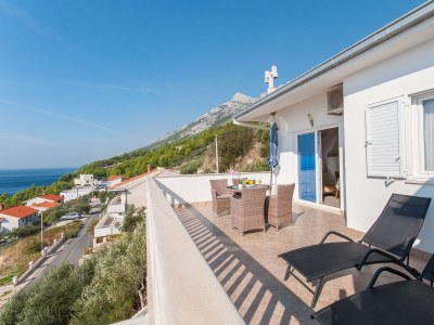 Apartment Two bedroom apartment with terrace and sea view Pisak, Omiš A-2827-d - Outdoor photo 21