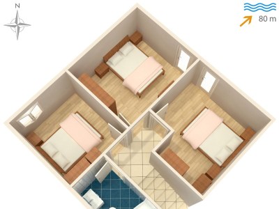 Apartment Three bedroom apartment with terrace Žrnovska Banja, Korčula A-3154-a - Outdoor photo 34