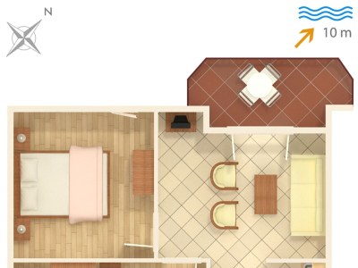 Apartment Two bedroom apartment near beach Kraj, Pašman A-3460-c - Outdoor photo 24