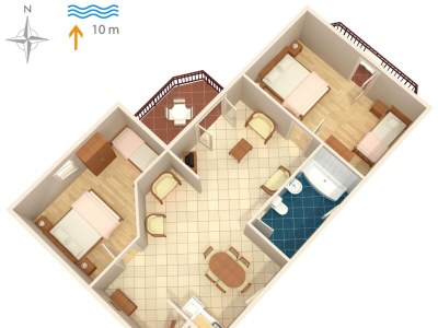 Apartment Two bedroom apartment near beach Kraj, Pašman A-3460-d - Outdoor photo 27