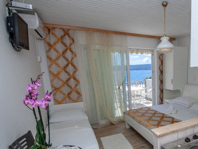 Apartment Studio flat with terrace and sea view Duće, Omiš AS-2992-c in Dugi Rat - Apartment