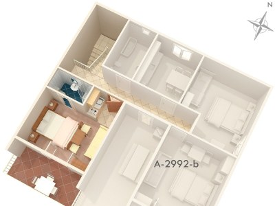 Apartment Studio flat with terrace and sea view Duće, Omiš AS-2992-c - Outdoor photo 26