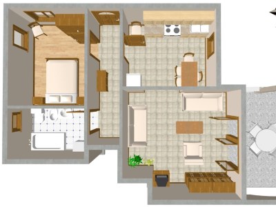 Apartment One bedroom apartment with terrace and sea view Duga Luka (Prtlog), Labin A-3025-b - Outdoor photo 25