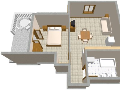 Apartment One bedroom apartment with terrace and sea view Duga Luka (Prtlog), Labin A-3025-c - Outdoor photo 22