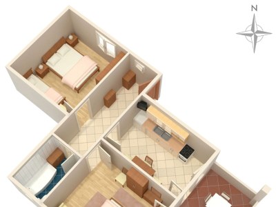 Apartment Two bedroom apartment near beach Mandre, Pag A-4093-a - Outdoor photo 27