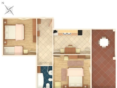 Apartment Two bedroom apartment near beach Mandre, Pag A-4093-a - Outdoor photo 29