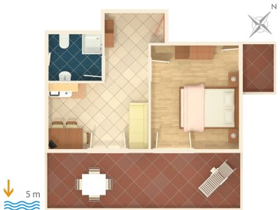 Apartment One bedroom apartment near beach Mandre, Pag A-4093-b - Outdoor photo 30