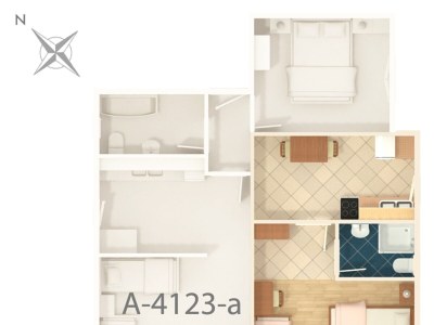 Apartment Studio flat near beach Mandre, Pag AS-4123-a - Outdoor photo 19