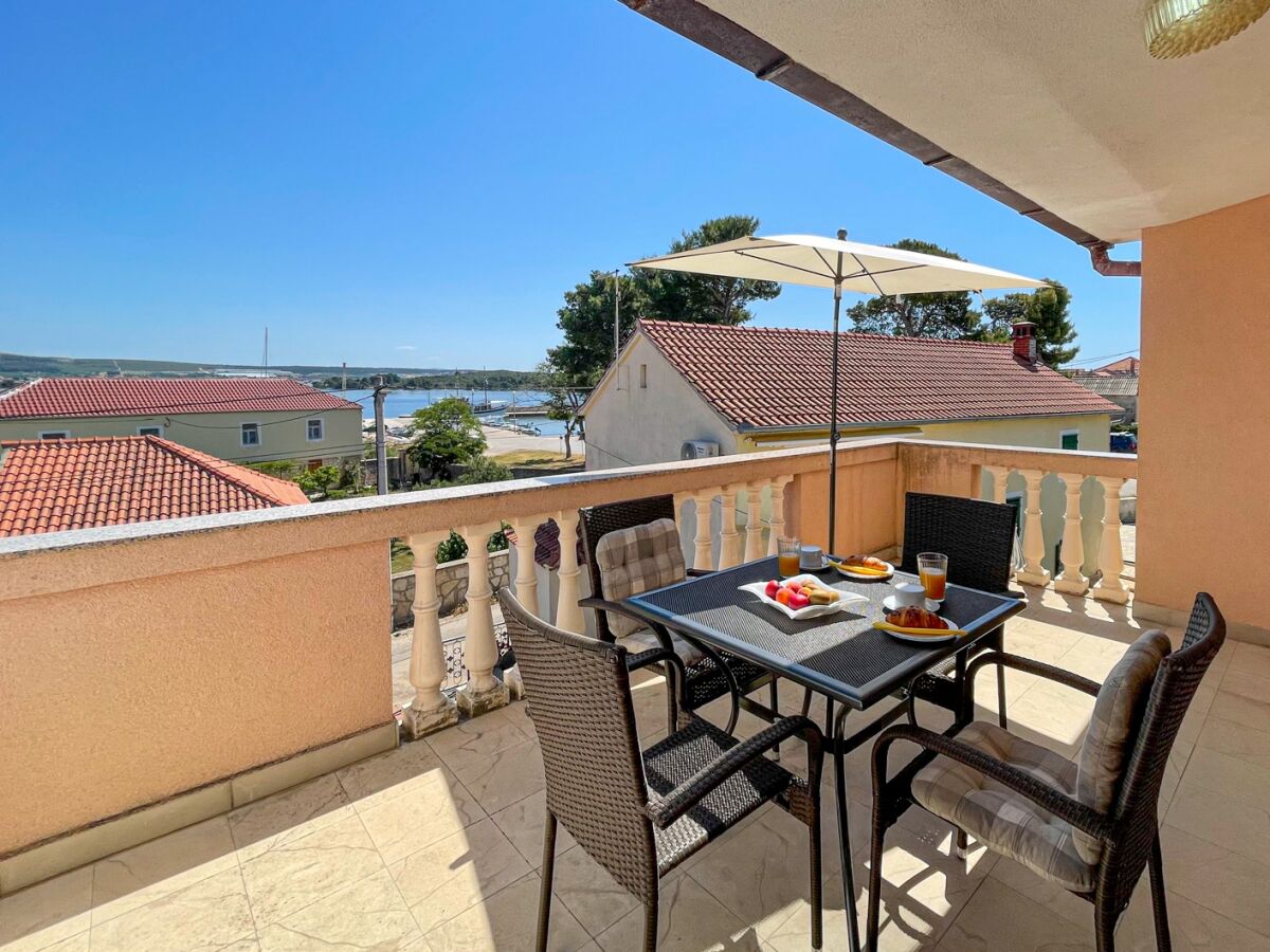 Apartment One bedroom apartment with terrace and sea view Pašman A-694-a