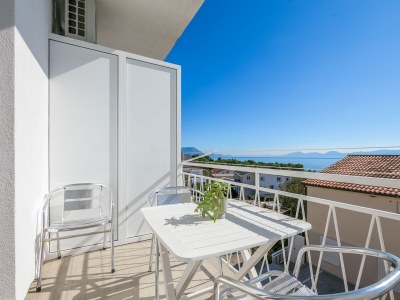 Apartment One bedroom apartment with balcony and sea view Živogošće - Blato, Makarska A-22253-a - Outdoor photo 19