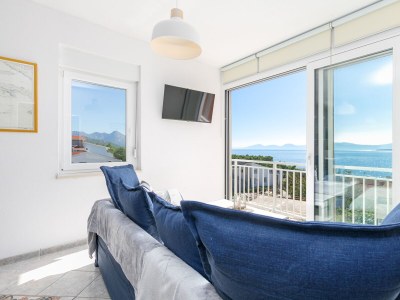 Apartment Two bedroom apartment with balcony and sea view Živogošće - Blato, Makarska A-22253-d - Outdoor photo 11