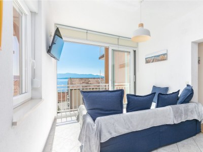 Apartment Two bedroom apartment with balcony and sea view Živogošće - Blato, Makarska A-22253-d - Outdoor photo 12