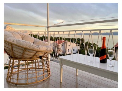 Apartment Two bedroom apartment with balcony and sea view Živogošće - Blato, Makarska A-22253-d - Outdoor photo 29