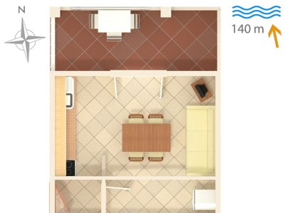 Apartment Apartments by the sea Mastrinka, Čiovo - 4648 - Outdoor photo 24