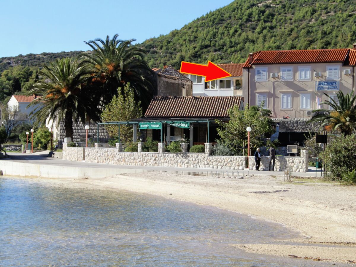 Apartment Two bedroom apartment near beach Slano, Dubrovnik A-4744-b