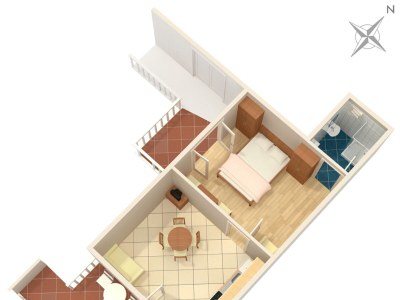 Apartment One bedroom apartment near beach Supetarska Draga - Gornja, Rab A-2016-c - Outdoor photo 42