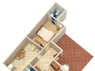 Apartment Two bedroom apartment near beach Brodarica, Šibenik A-4833-b - Outdoor photo 42