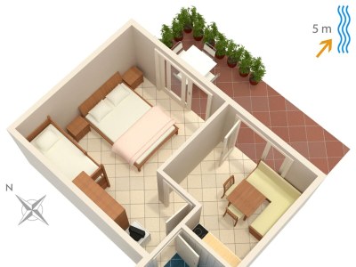 Apartment One bedroom apartment near beach Trstenik, Pelješac A-4566-a - Outdoor photo 33