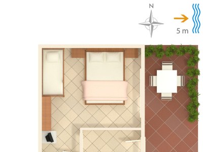 Apartment One bedroom apartment near beach Trstenik, Pelješac A-4566-a - Outdoor photo 35