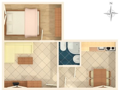 Apartment One bedroom apartment with terrace and sea view Rastići, Čiovo A-2080-c - Outdoor photo 23