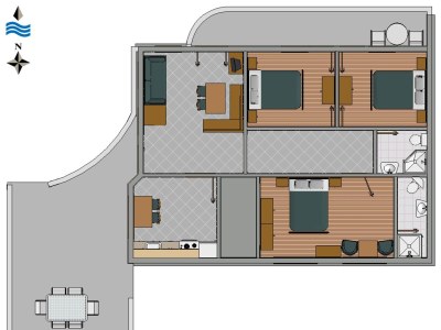 Apartment Apartments by the sea Novi Vinodolski - 2347 - Outdoor photo 14