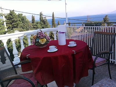 Apartment Two bedroom apartment with terrace and sea view Novi Vinodolski A-2347-b - Outdoor photo 8