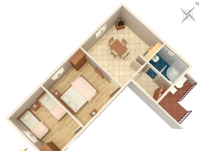 Apartment Two bedroom apartment with balcony Jezera, Murter A-5093-b - Outdoor photo 22