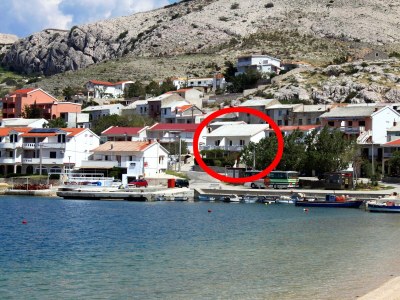 Apartment One bedroom apartment with terrace and sea view Metajna, Pag A-6498-d - Outdoor photo 2