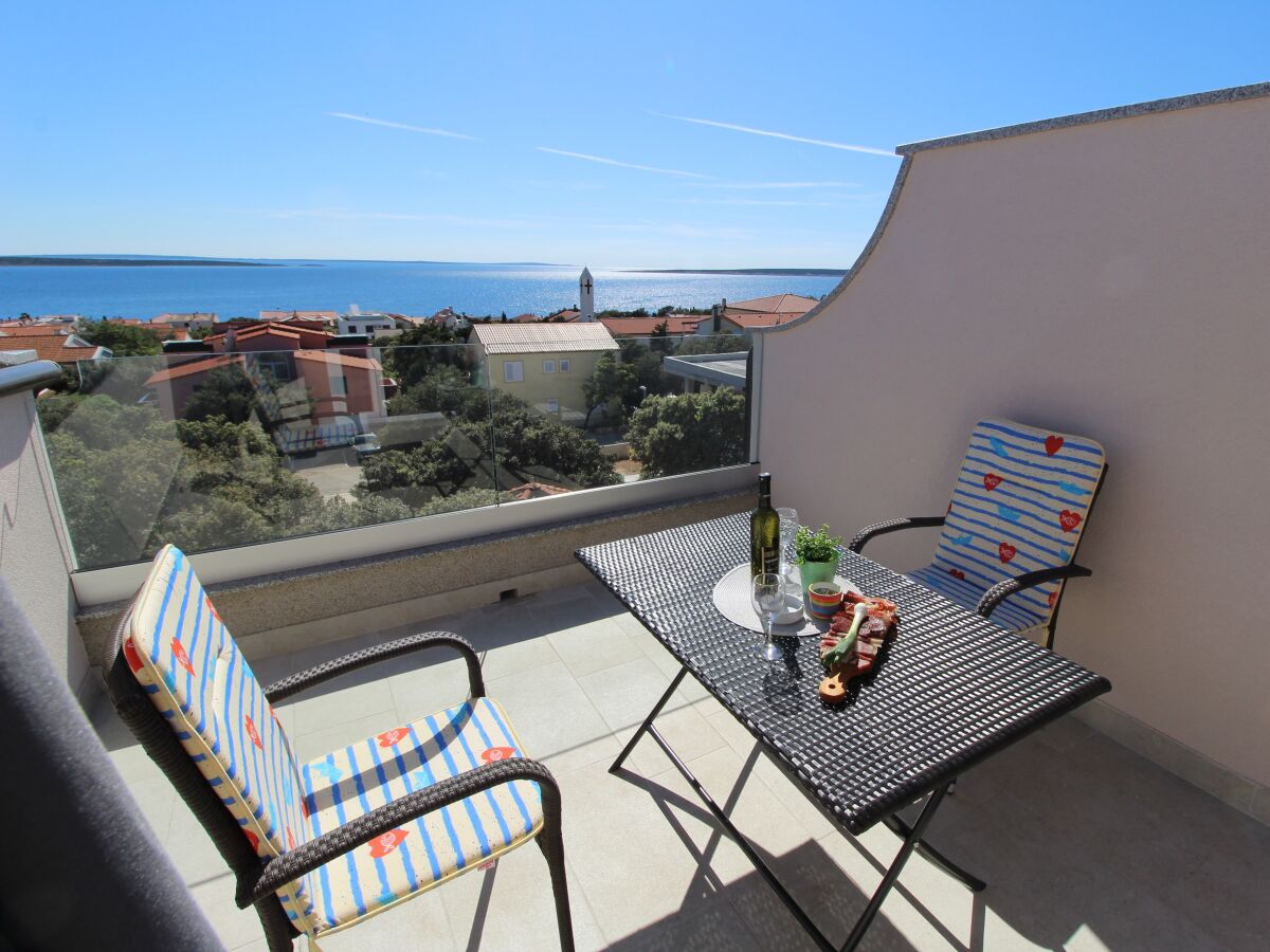 Holiday room with terrace and sea view Mandre, Pag S-6309-b