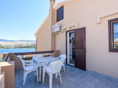 Apartment One bedroom apartment with terrace and sea view Pag A-6316-a in Pag - Apartment