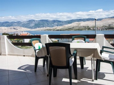 Apartment One bedroom apartment with terrace and sea view Pag A-6316-c in Pag - Apartment