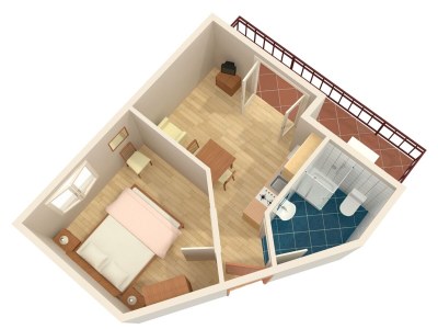 Apartment One bedroom apartment with terrace and sea view Vodice A-7604-a - Outdoor photo 25