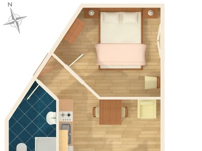 Apartment One bedroom apartment with terrace and sea view Vodice A-7604-a - Outdoor photo 26