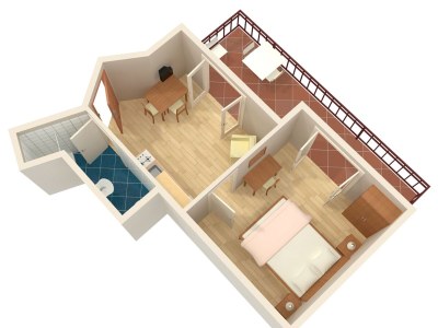 Apartment One bedroom apartment with terrace and sea view Vodice A-7604-b - Outdoor photo 26