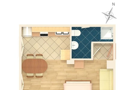 Apartment Studio flat with air-conditioning Turanj, Biograd AS-6445-b - Outdoor photo 11