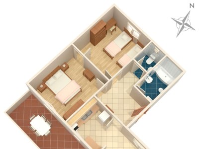 Apartment Two bedroom apartment with terrace Pula A-7420-b - Outdoor photo 27