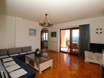 Apartment Three bedroom apartment with terrace and sea view Rabac, Labin A-7429-a - Outdoor photo 9