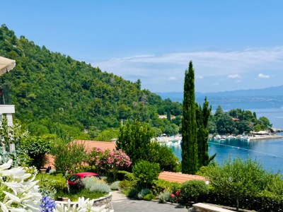Apartment One bedroom apartment with terrace and sea view Medveja, Opatija A-7720-a - Outdoor photo 22