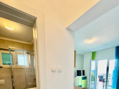 Apartment One bedroom apartment with terrace and sea view Medveja, Opatija A-7720-a - Outdoor photo 35