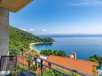Apartment One bedroom apartment with terrace and sea view Medveja, Opatija A-7720-a - Outdoor photo 42