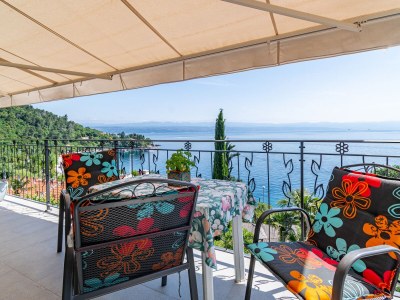 Apartment Two bedroom apartment with terrace and sea view Medveja, Opatija A-7720-b in Lovran - Apartment