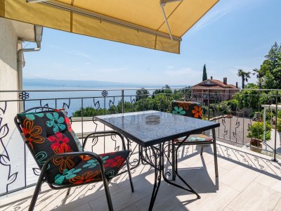 Apartment Studio flat with terrace and sea view Medveja, Opatija AS-7720-a - Outdoor photo 35