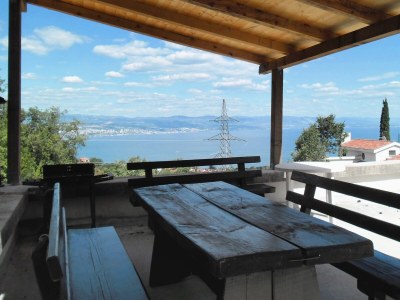 Apartment One bedroom apartment with terrace and sea view Oprič, Opatija A-7756-d - Outdoor photo 5