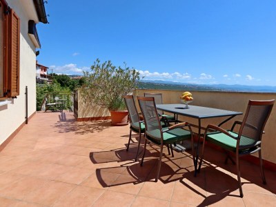 Apartment One bedroom apartment with terrace and sea view Opatija - Pobri, Opatija A-7813-a - Outdoor photo 28