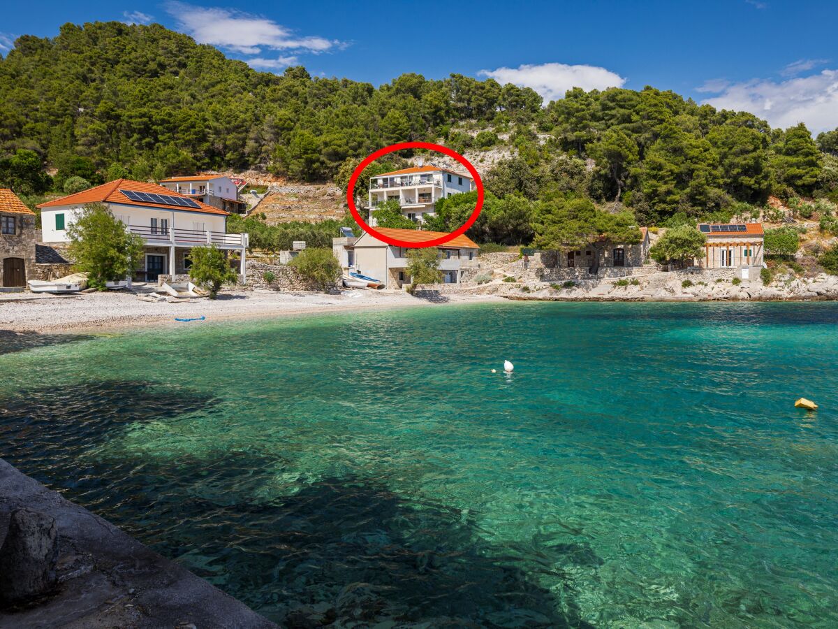 Apartment One bedroom apartment near beach Cove Torac, Hvar A-8653-a